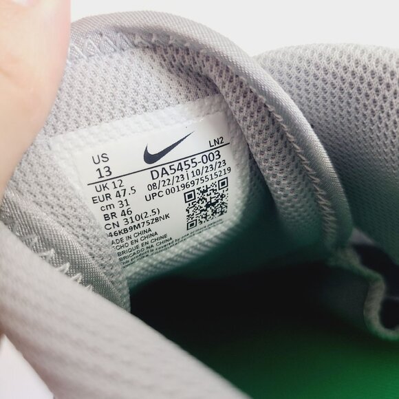 NEW Nike Vapor Edge Speed 360 2 Football Cleats DA5455-003 Size 13 Silver Black - Picture 7 of 7